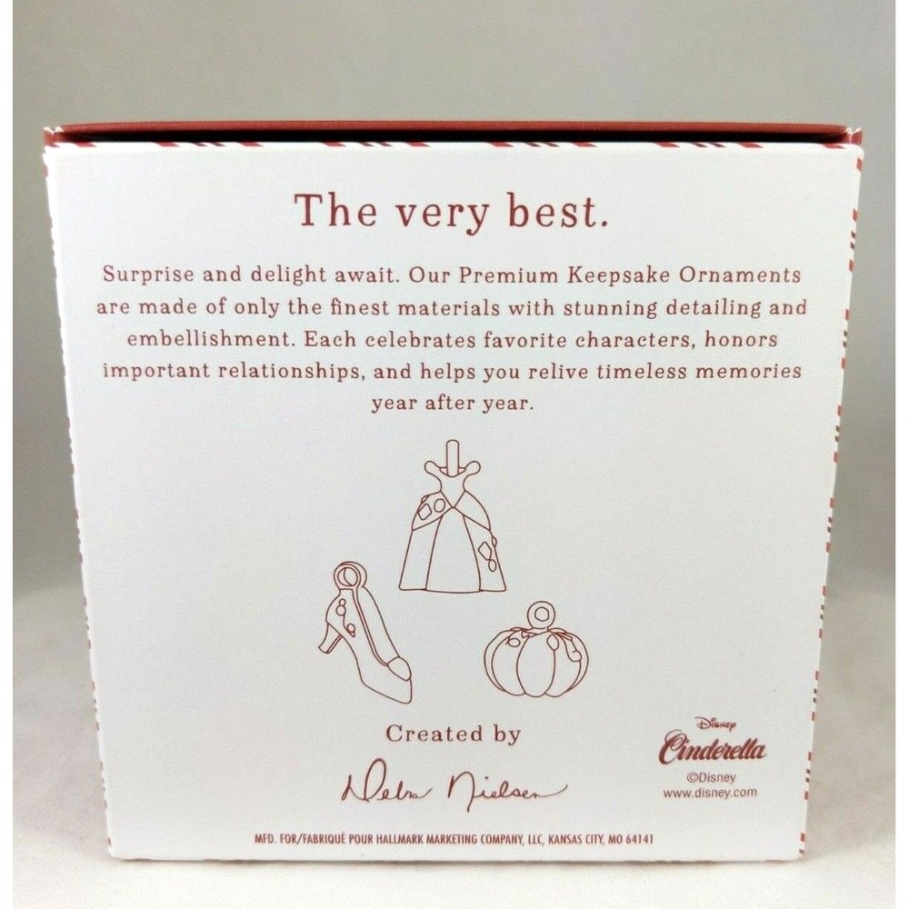 Hallmark Disney 2019 Cinderella Having A Ball Miniature‎ Ornament Set New - Picture 3 of 5